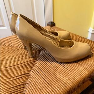 Madden Girl Tan Heels